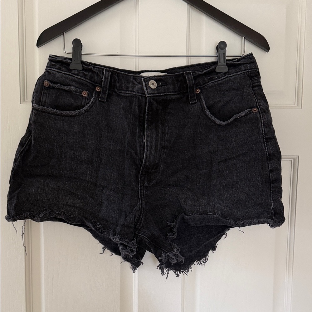 Abercrombie & Fitch Dark Jean Shorts